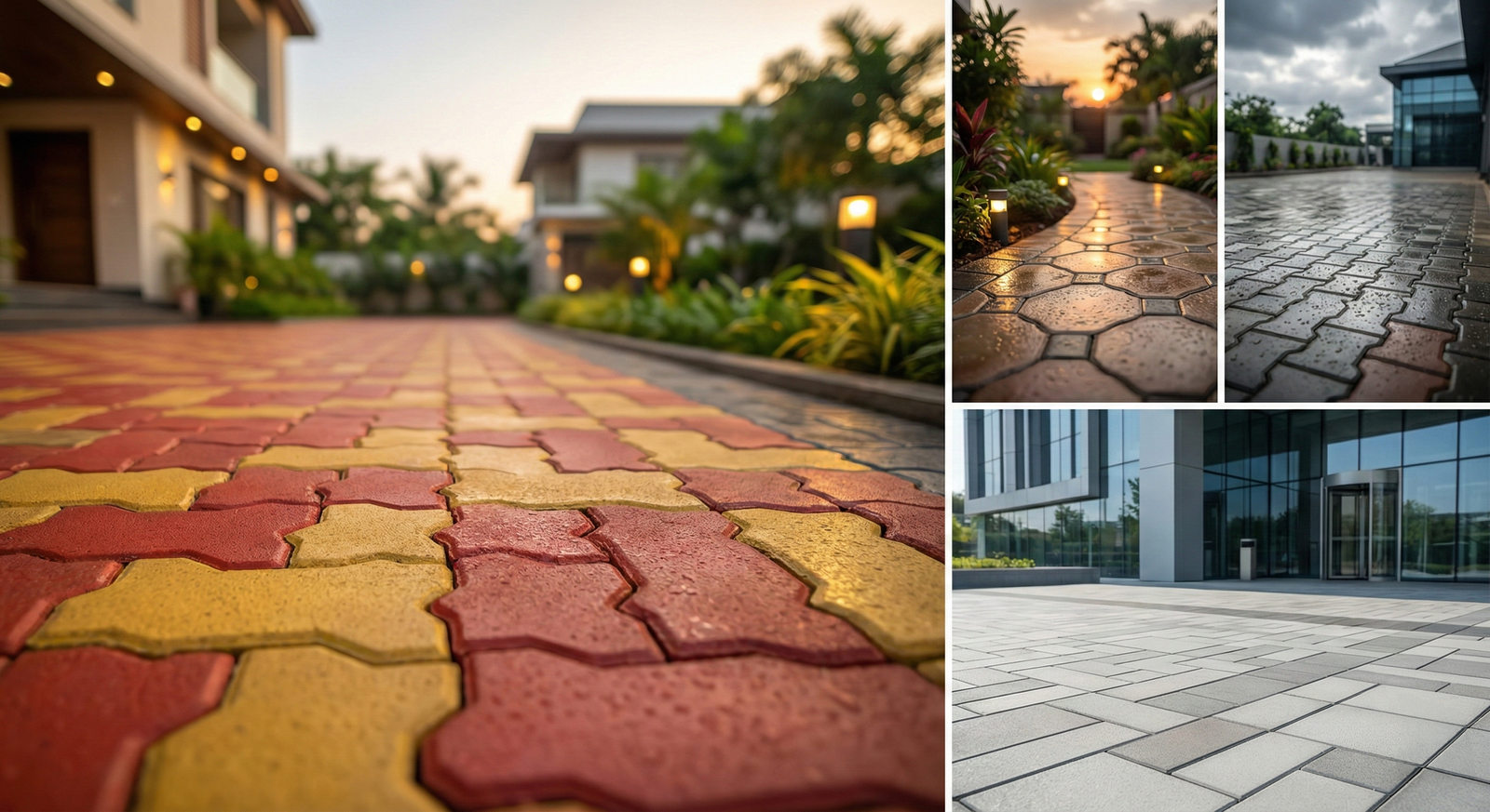 Interlocking pavers